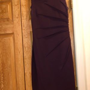 Formal purple dress